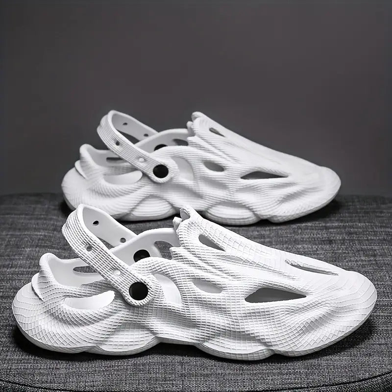 Men's Slip-On EVA Casual Shoes - Textured Traction Sole