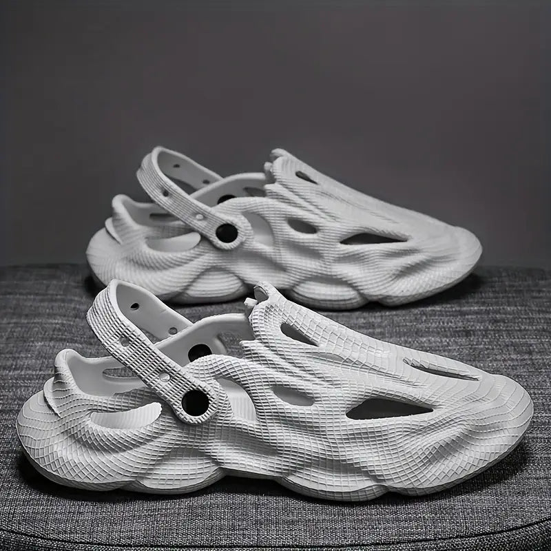 Men's Slip-On EVA Casual Shoes - Textured Traction Sole